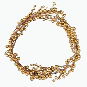 Rose Gold Artificial Berry Garland Wreath